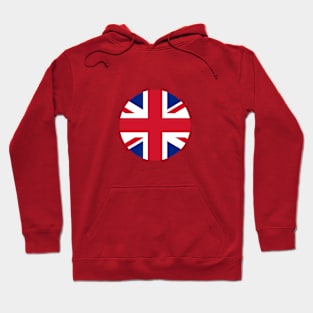 Union Jack round logo Hoodie